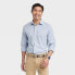 Фото #1 товара Men's Performance Dress Long Sleeve Button-Down Shirt - Goodfellow & Co Light