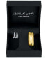 2-Pc. Set Diamond & Polished Small Hoop Earrings in Sterling Silver & 14k Gold-Plate