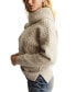 Women's Mix-Stitch Envelope-Collar Sweater