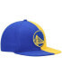 Men's Royal and Gold Golden State Warriors Team Half and Half Snapback Hat