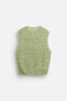 TEXTURED KNIT VEST