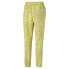 Puma Stewie X Earth Dime Pants Womens Yellow Casual Athletic Bottoms 62227001