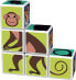 Игрушки и игры Trefl GEOMAG MagiCube Printed Jungle + cards, Магнитные, 9 pcs, Для детей