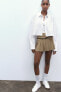 Фото #1 товара Мини-юбка со складками ZARA