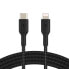 Belkin CAA004BT2MBK - 2 m - Lightning - USB C - Male - Male - Black