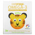 Фото #1 товара Coromega, Kids, омега-3, тропический апельсин + витамин D, 30 порционных пакетиков (по 2,5 г)