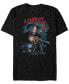 Фото #1 товара Men's Nightmare On Elm Street First Night Short Sleeve T-shirt