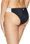 Фото #2 товара Roxy Women's 239696 Fitness Bikini Bottom Black Swimwear Size M