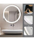 24 Inch LED Round Bathroom Mirror