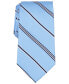 ფოტო #1 პროდუქტის Men's Parallel Stripe Silk Tie