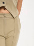 Фото #7 товара JDY front slit flare trouser in beige