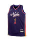 ფოტო #3 პროდუქტის Big Boys Devin Booker Purple Phoenix Suns 2023/24 Swingman Replica Jersey - City Edition