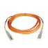 Фото #2 товара Tripp N520-03M Duplex Multimode 50/125 Fiber Patch Cable (LC/LC) - 3M (10 ft.) - 3 m - OM2 - LC - LC