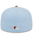 Фото #3 товара Men's Light Blue/Brown Toronto Blue Jays Spring Color Basic Two-Tone 59Fifty Fitted Hat