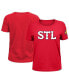 ფოტო #1 პროდუქტის Women's Red St. Louis Cardinals 2024 City Connect T-Shirt