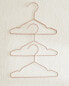 Pack of rubberised baby hangers (pack of 6)