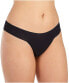 Фото #1 товара Hanky Panky 267516 Women's Eve Natural Rise Thong Black Underwear Size XS