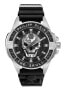 Philipp Plein Herrenuhr The $kull Carbon Fiber