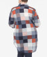 Фото #2 товара Plus Size Plaid Tunic Shirt