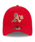 Men's Red Oakland Athletics 2023 Fourth of July 9TWENTY Adjustable Hat