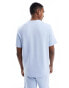 Boss Bodywear co-ord rib t-shirt in pastel blue BLAU, XL - W41.7 - фото #3