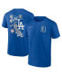 Фото #1 товара Men's Royal Los Angeles Dodgers Split Zone T-Shirt