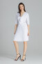 Sukienka L076 Biały
