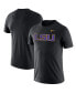ფოტო #1 პროდუქტის Men's Black LSU Tigers Big and Tall Legend Primary Logo Performance T-shirt