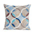 Cushion Blue 2 Units Circles (45 x 12 x 45 cm)