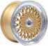 Фото #3 товара Литый колесный диск R-Style Wheels RS01 золото с полированным рогом 9x16 ET20 - LK4/100 ML73.1