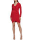 Фото #1 товара Twist-Front Knit Dress