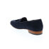 Фото #6 товара Bruno Magli Nilo MB2NILN1 Mens Blue Suede Loafers & Slip Ons Tasseled Shoes