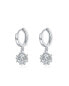 Фото #1 товара Cubic Zirconia Dangle Earrings