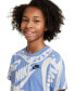 Фото #3 товара Футболка для малышей Nike Big Kids Sportswear Relaxed-Fit Logo