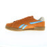 Фото #5 товара Reebok Club C Grounds UK Mens Orange Suede Lace Up Lifestyle Sneakers Shoes 10.5