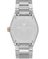 ფოტო #3 პროდუქტის Women's Swiss Highlife Diamond (1/20 ct. t.w.) Two-Tone Stainless Steel Bracelet Watch 31mm