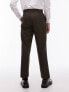 Topman relaxed suit trouser in khaki