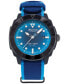 Men's Swiss Automatic Seastrong Gyre Blue Plastic Strap Watch 44mm - Limited Edition