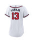 Фото #4 товара Atlanta Braves Women's Ronald Acuna Official Player Replica Jersey