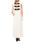 Фото #5 товара Платье макси без рукавов с бантом CeCe для женщин