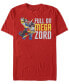 Фото #1 товара Men's Full Zord Short Sleeve Crew T-shirt