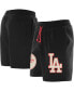 ფოტო #2 პროდუქტის Men's Black Los Angeles Dodgers Color Pack Knit Shorts