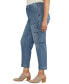 Фото #3 товара Plus Size Denim High-Rise Cargo Jeans