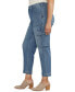 Plus Size Denim High-Rise Cargo Jeans