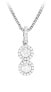 Фото #1 товара Charming silver pendant with clear zircons SVLP0339SH8BI00