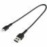 Фото #1 товара Кабель USB—Lightning Startech RUSBLTMM30CMB USB A Чёрный