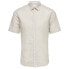 Фото #3 товара ONLY & SONS Caiden Life Solid Linen short sleeve shirt