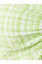 Фото #24 товара Футболка Koton клетчатая с рюшами на плечах