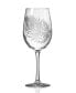Фото #2 товара Peacock White Wine 12Oz - Set Of 4 Glasses