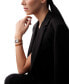 ფოტო #4 პროდუქტის Women's Swiss DolceVita Brown Leather Double Strap Watch 23x37mm
